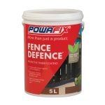 POWAFIX FENCE DEFENCE BLACK 5LT