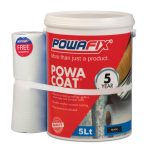 POWAFIX WATERPROOFER BLACK 5LT