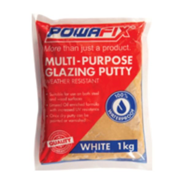 POWAFIX PUTTY WHITE 1KG